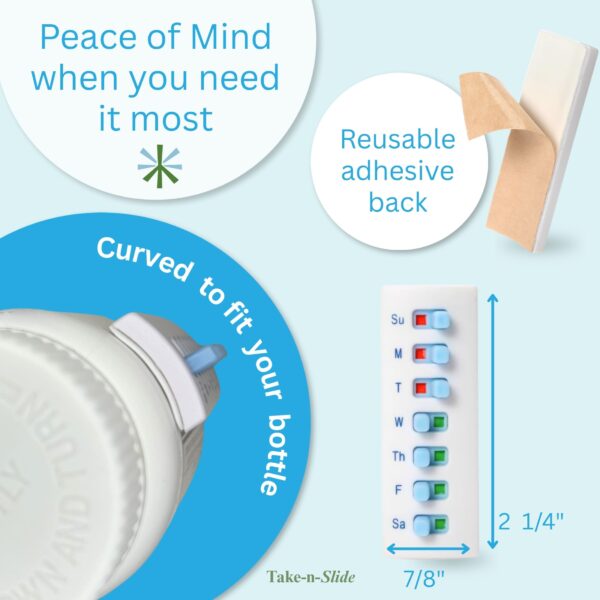 Peace of mind at knowing you took your medication.