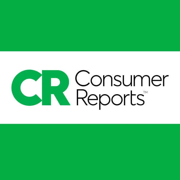The image displays the logo for "Consumer Reports."
